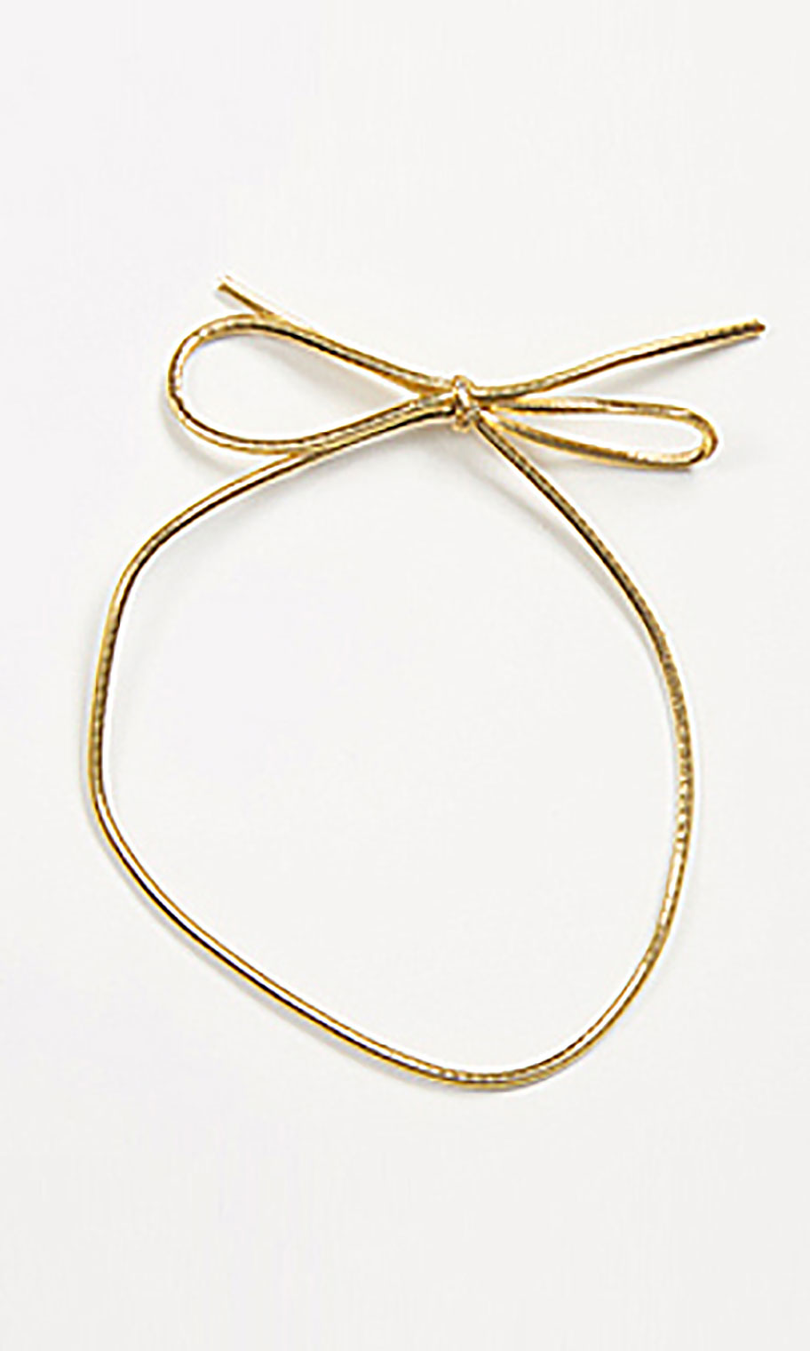 8" Shiny Gold Stretch Loop for Jewelry Boxes Store Supply