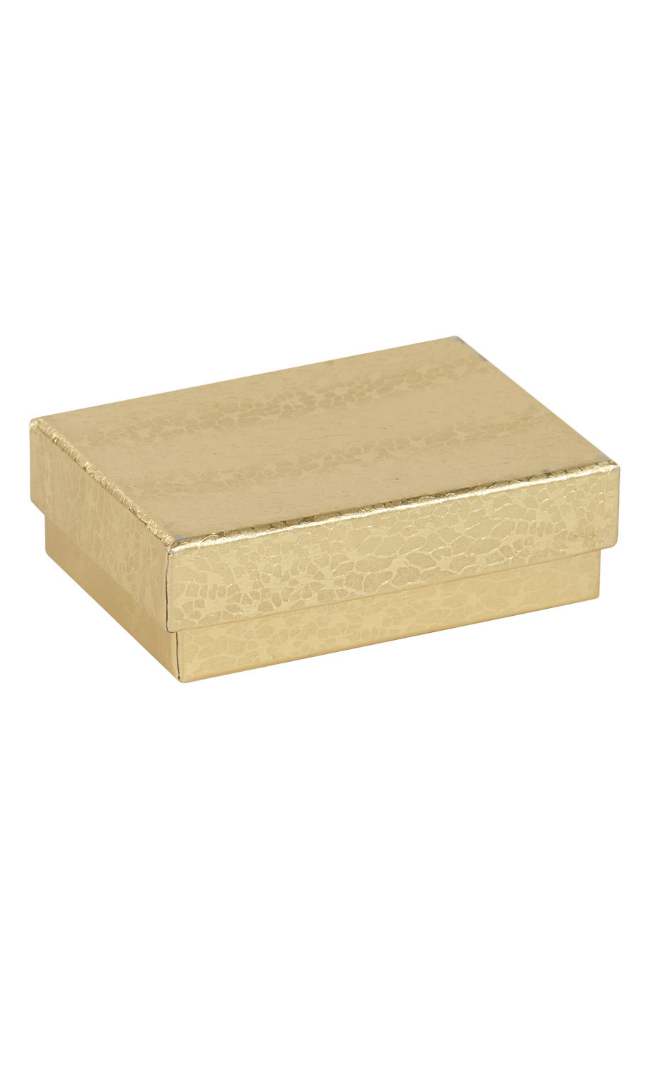 3 1/16" Gold CottonFilled Jewelry Boxes Store Supply Warehouse