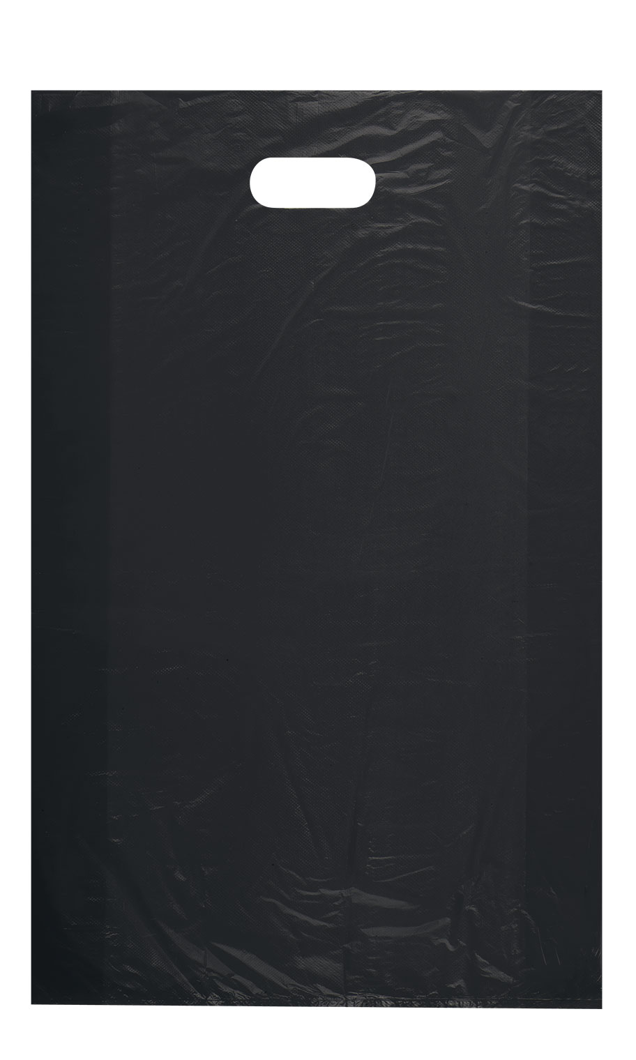 Large Wholesale Black HighDensity Plastic Merchandise Bags SSW
