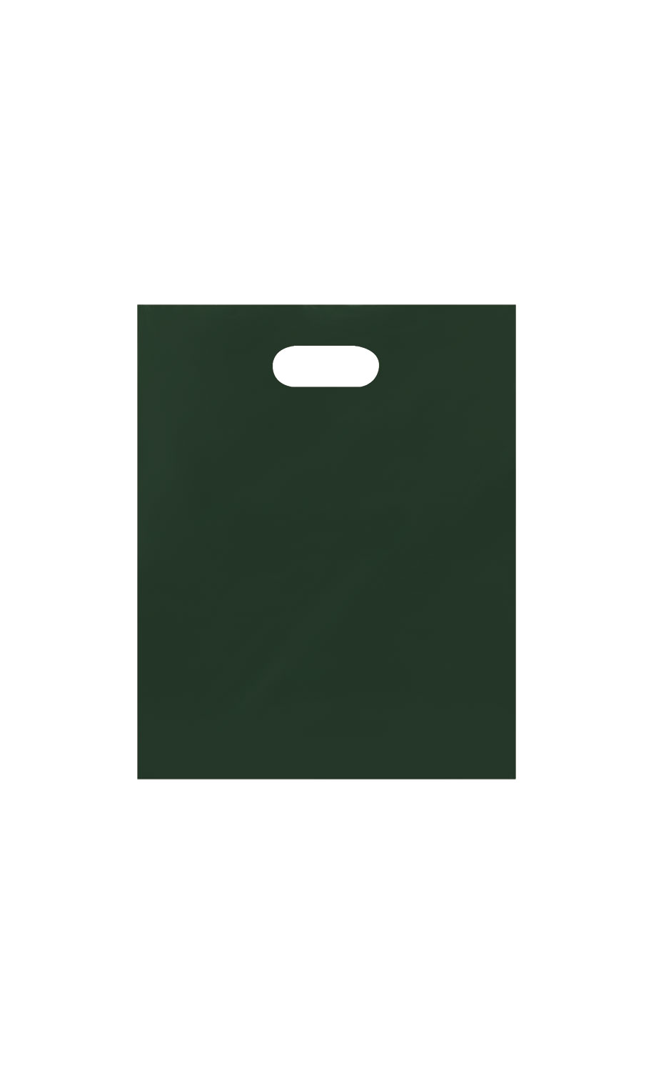 Medium Low Density Dark Green Merchandise Bags SR