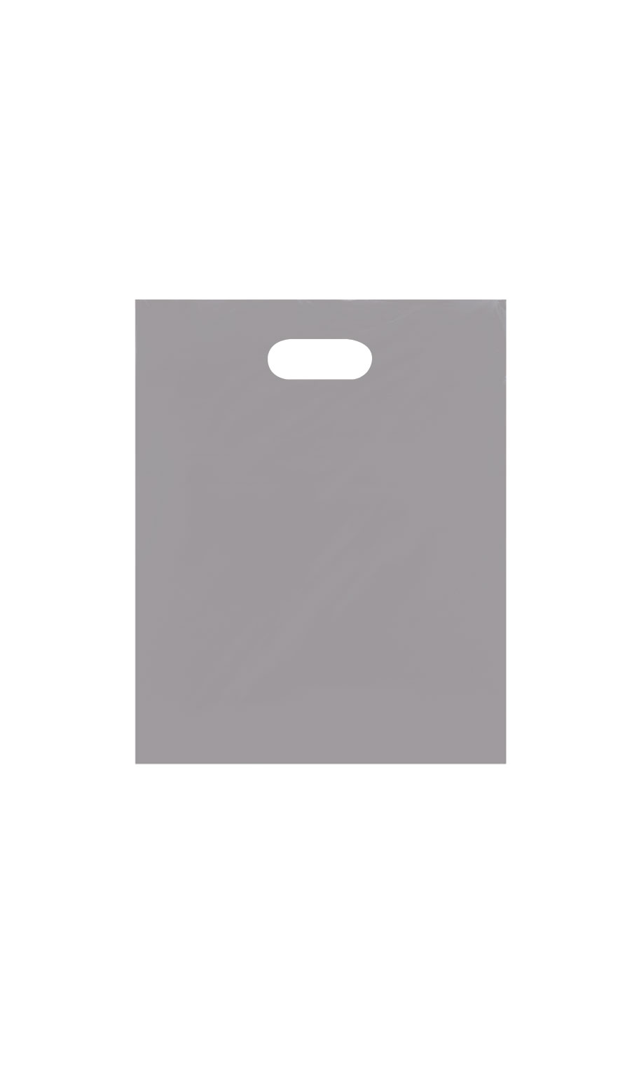 Medium Gray LowDensity Wholesale Plastic Merchandise Bags SSW