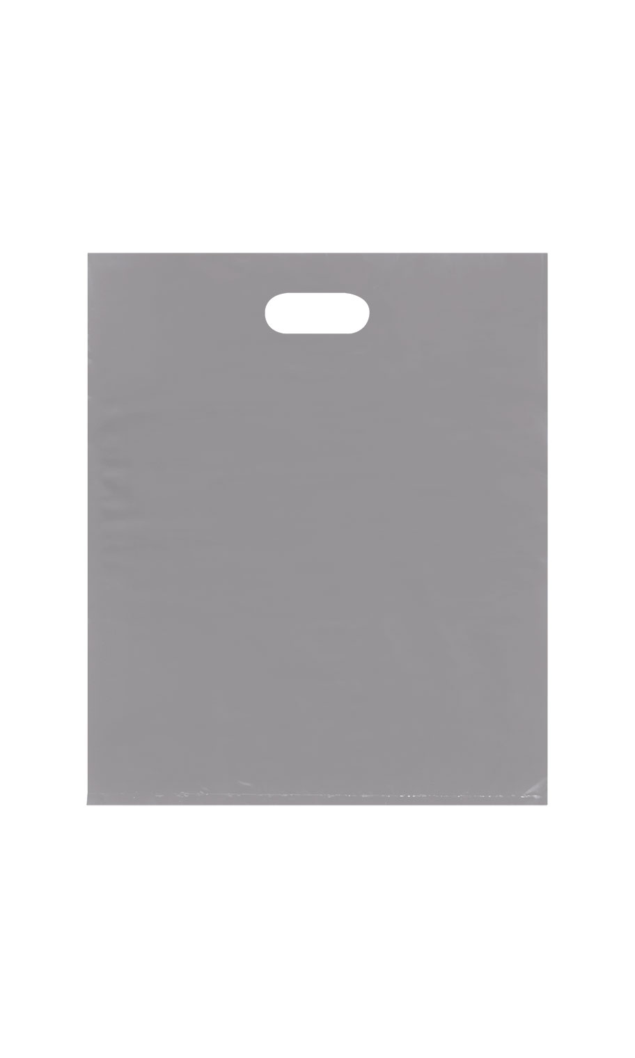 Large Gray LowDensity Merchandise Bags Store Supply