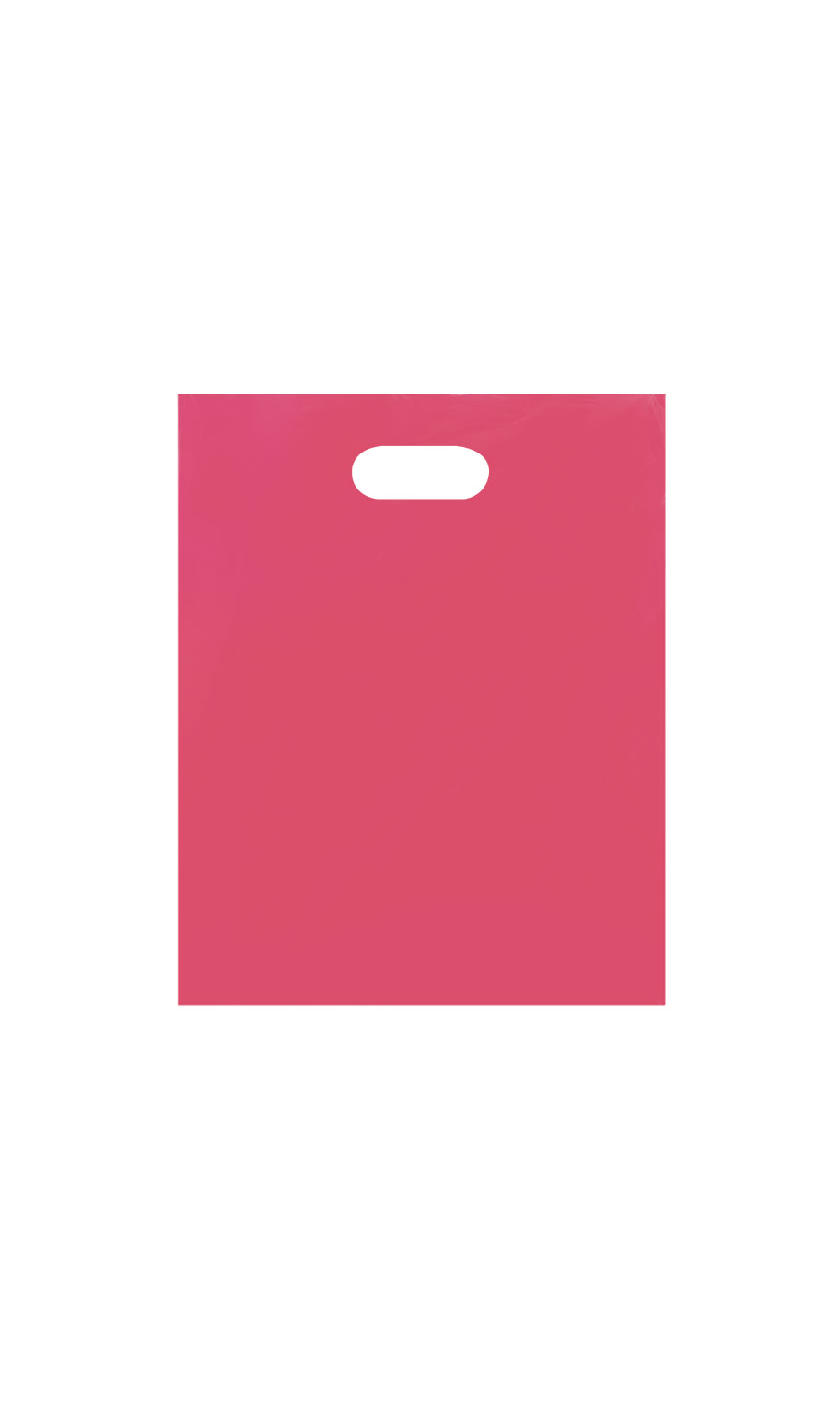 Medium Pink LowDensity Wholesale Plastic Merchandise Bags SSW