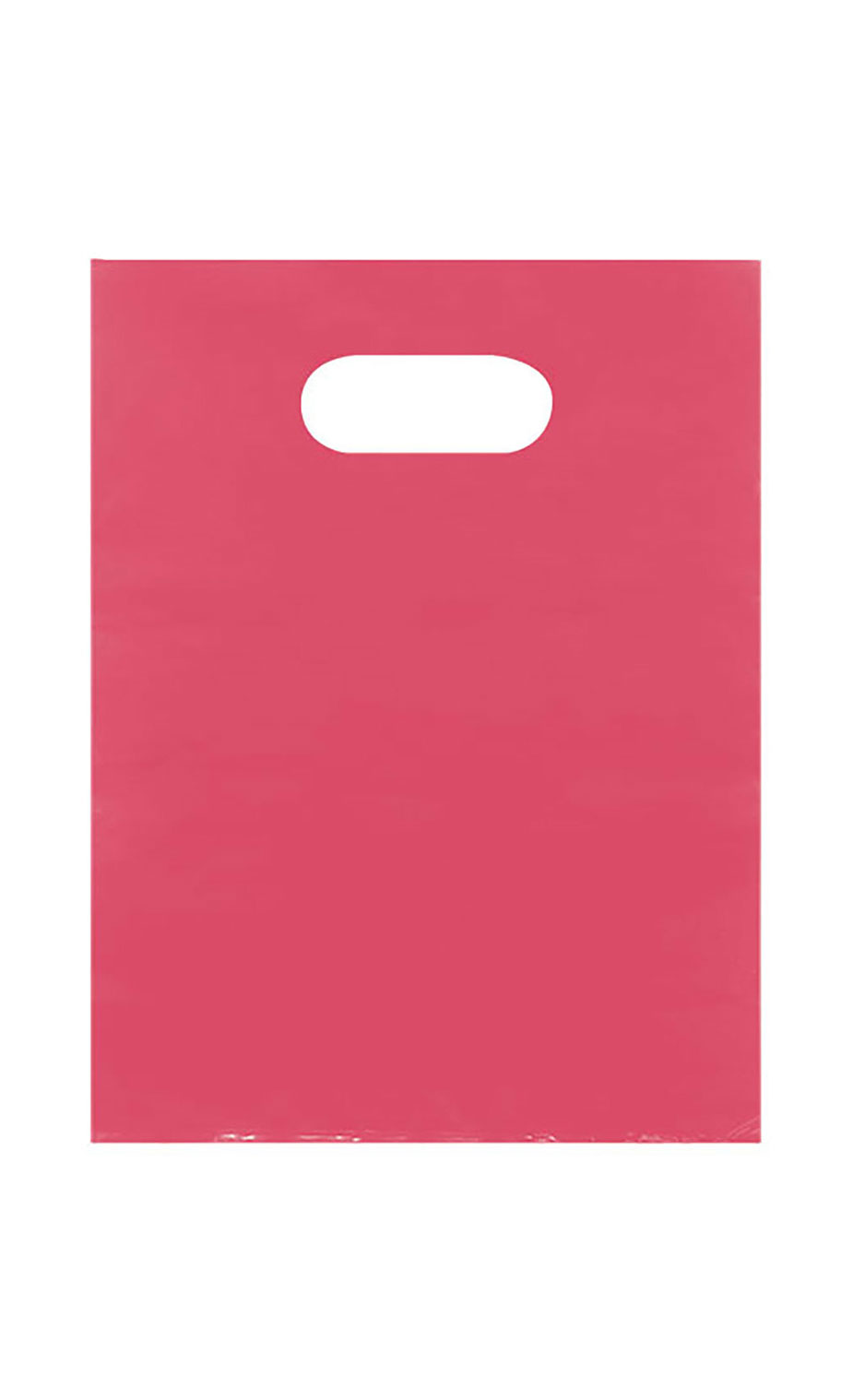 Small Lightweight Low Density Pink Merchandise Bags - Case of 1,000 | SSW