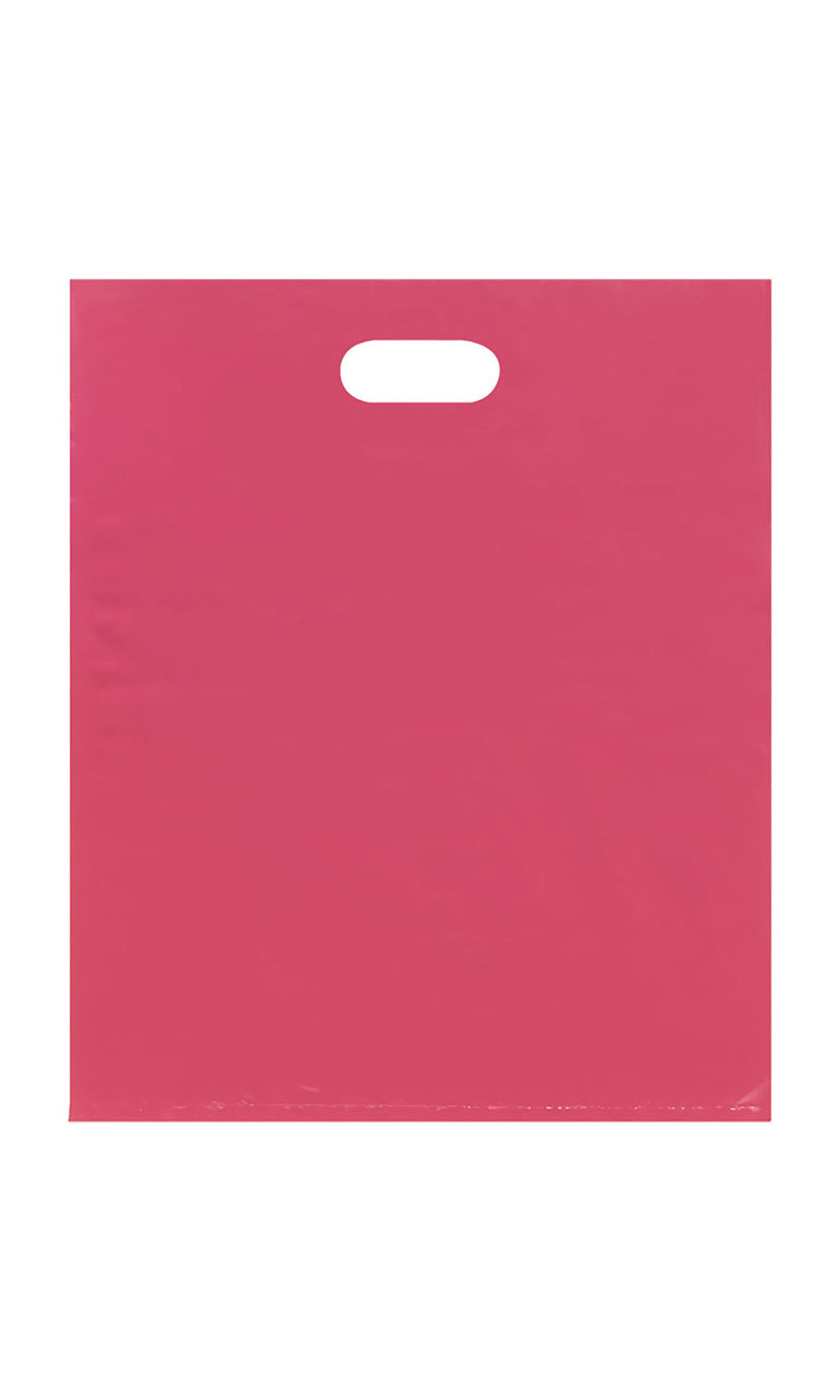 Large Lightweight Low Density Pink Merchandise Bags - Case of 500 | SSW