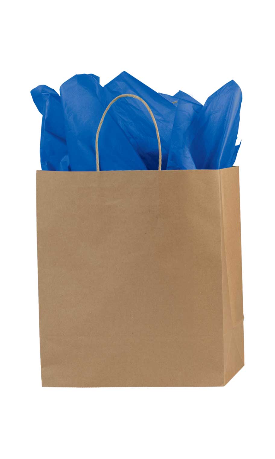Medium Kraft Premium Folded Top Paper Bags Store Supply