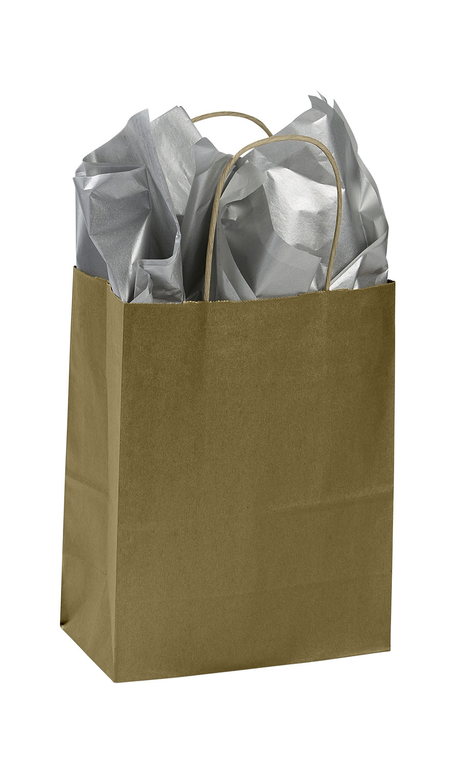 Medium Metallic GoldBags Case of 100 Simple Retail