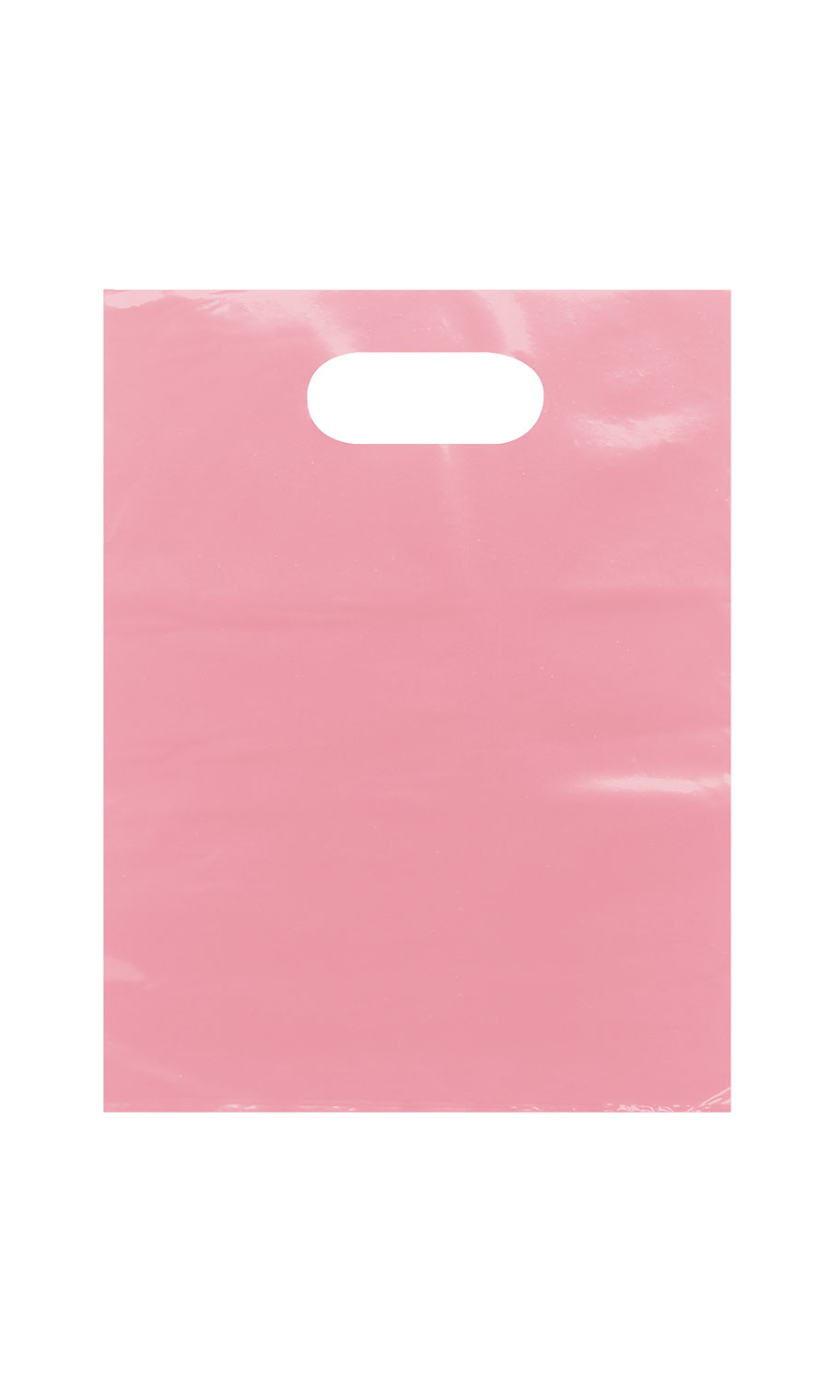 Small Pink Frosted Merchandise Bags | Store Supply Warehouse