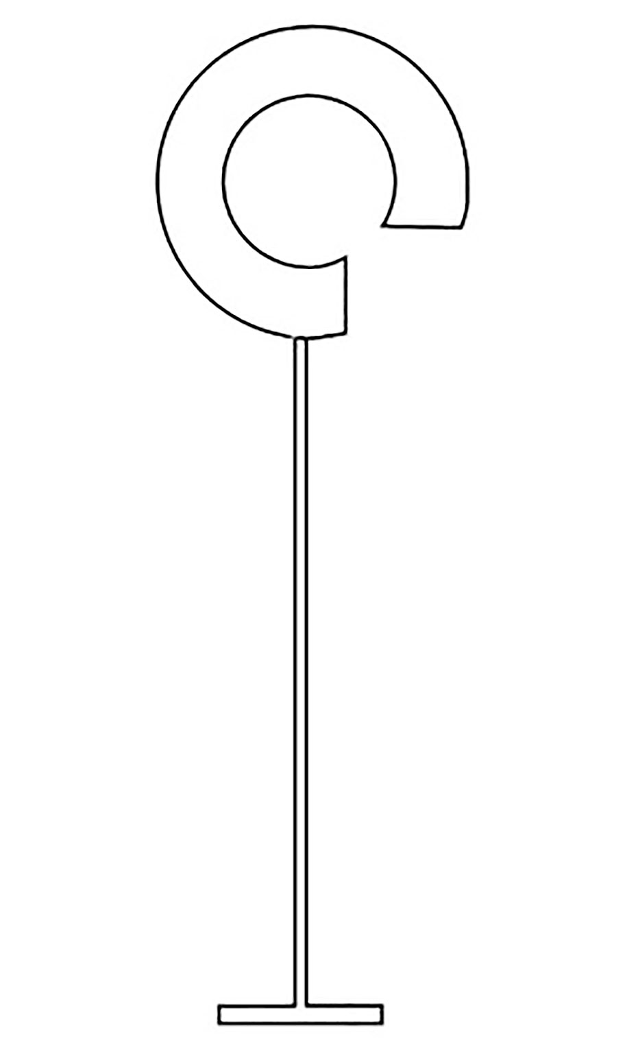 2" Clear Hook Tag Fasteners Store Supply Warehouse