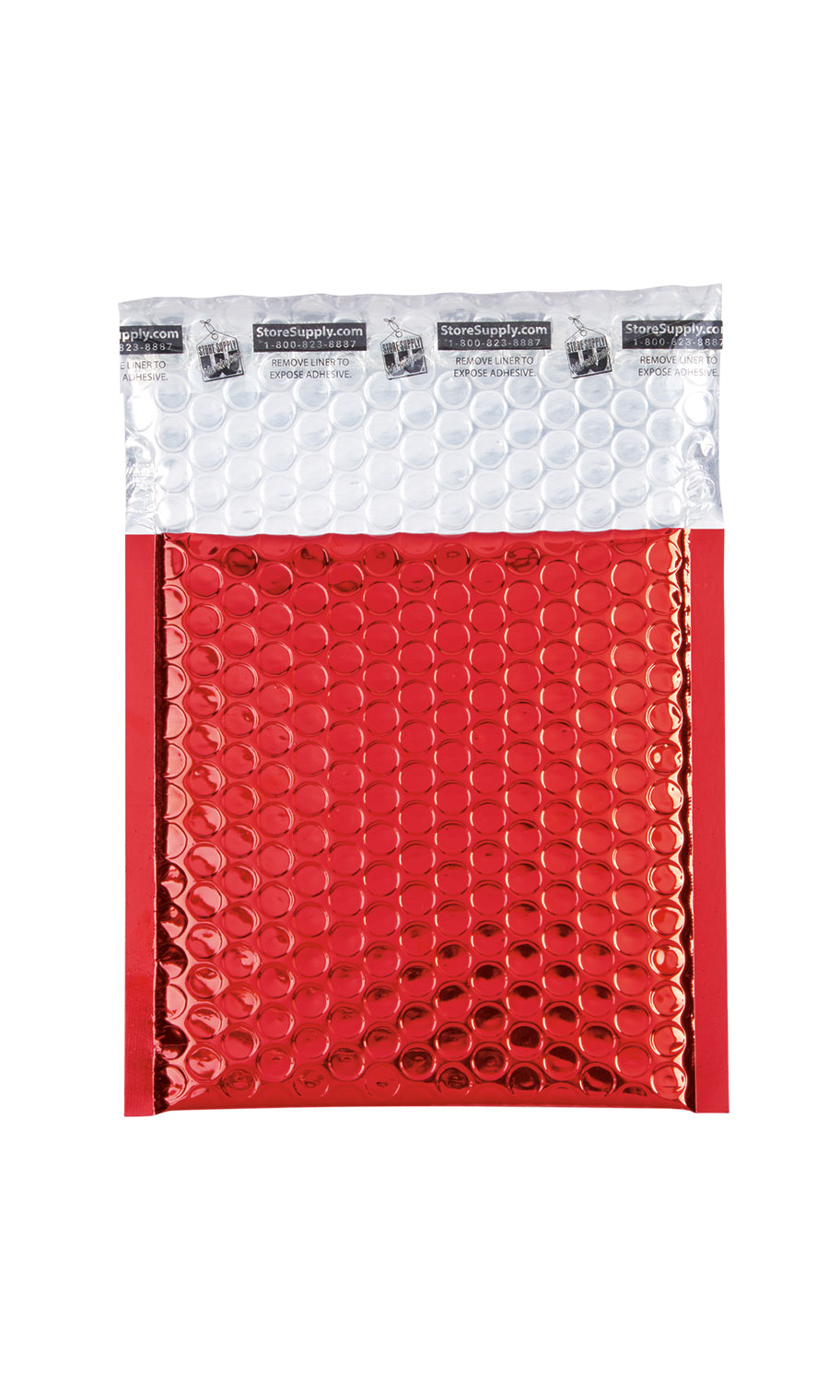 Small Red Glamour Bubble Mailers | SSW