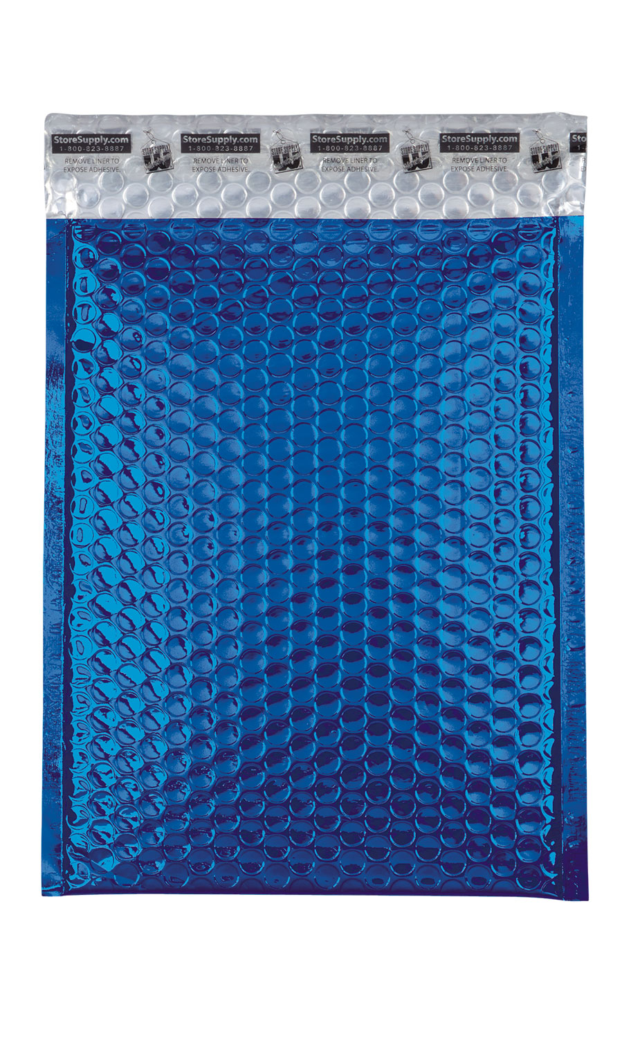 Medium Blue Glamour Bubble Mailers Store Supply