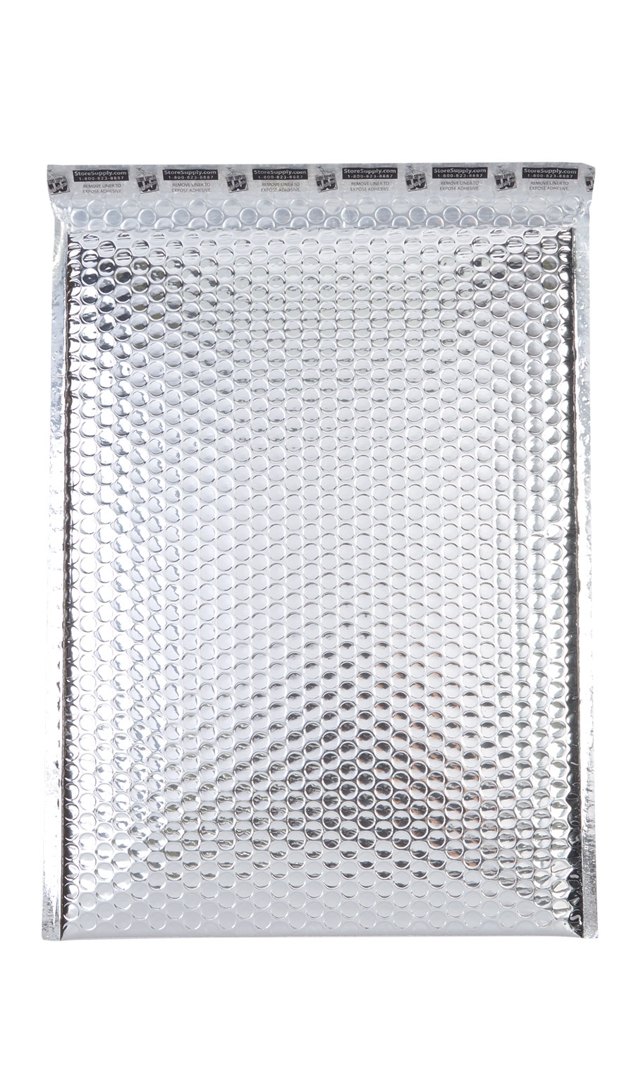 Large Silver Glamour Bubble Mailers Store Supply