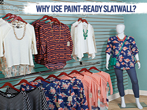 Why Use Paint-Ready Slatwall?