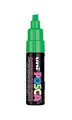 Fluorescent Green Water Based Paint Marker with ¼ inch tip