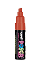 Fluorescent Orange Water Based Paint Marker with ¼ inch tip