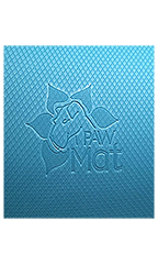 PawMat Anti-Fatigue Grooming Mat (24" x 36") - Ocean Blue