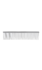Utsumi Stainless Quarter Comb 7.5 inch 25/75
