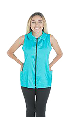Alexis Grooming Vest - StretchFit Turquoise - S