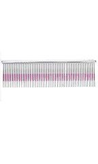 Utsumi U&U 4.5" Wide Pink Line Comb