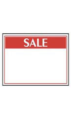 Small Economy Sale Sign Cards