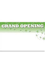Grand Opening Companion Sign