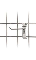 Boutique Raw Steel 6 inch Peg Hook for Wire Grid