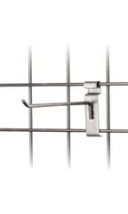 Boutique Raw Steel 8 inch Peg Hook for Wire Grid