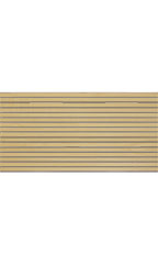 4 x 8 foot Horizontal Maple Slatwall Panel With Metal Inserts