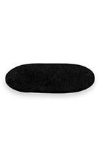 Large Oval Black Velvet Jewelry Pad/Tray Liners