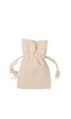 2 x 3 inch Natural Cotton Drawstring Pouches