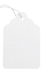 #7 Strung White Merchandise Price Tags