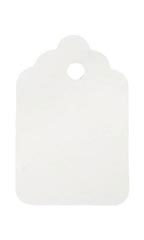 #5 Unstrung White Merchandise Price Tags