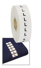 Wrap Around Clothing Size Labels - Size L