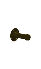 Semi Custom Fine Textured Oil Rubbed Bronze 4.5" Pipe Faceout Wall Mount