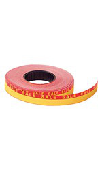 Red/Yellow SSW 1-Line Pricing Gun Sales Labels