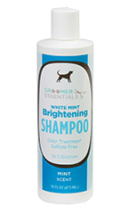 Groomer Essentials White Mint Brightening Shampoo 16 oz 15531
